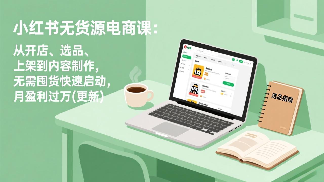小红书无货源电商课(5月12更新-源创文化-衍智堂