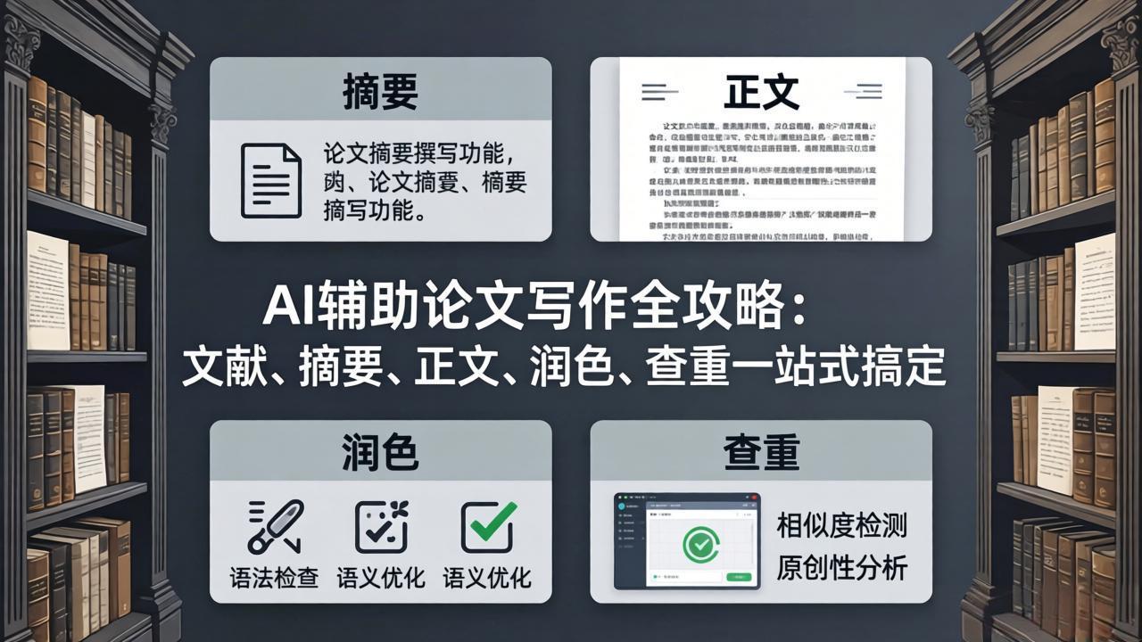 AI辅助论文写作全攻略：文献、摘要、正文、润色、查重一站式搞定-源创文化-衍智堂