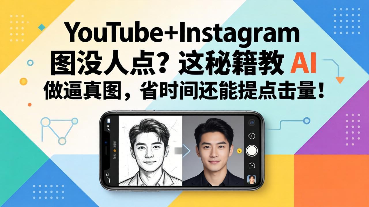 YouTube+Instagram图没人点？这秘籍教 AI 做逼真图，省时间还能提点击量-源创文化-衍智堂