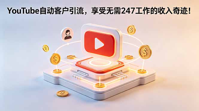 YouTube 自动客户引流，享受无需 247 工作的收入奇迹！【原创双语字幕】-源创文化-衍智堂