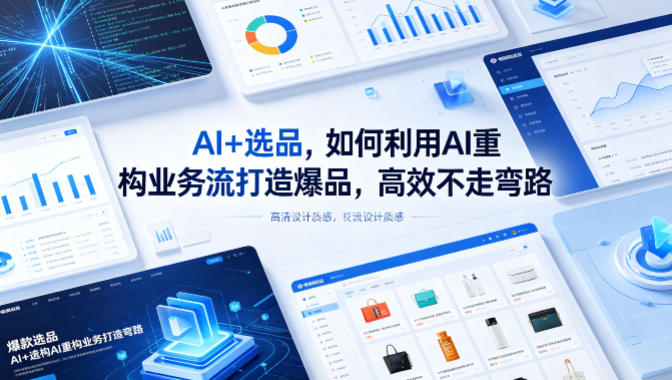 AI+选品，如何利用AI重构业务流打造爆品，高效不走弯路-源创文化-衍智堂