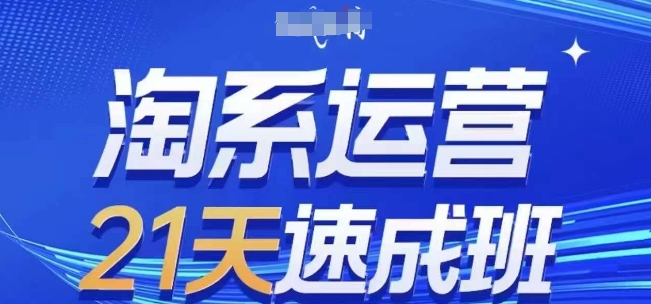 淘系运营21天速成班，0基础轻松搞定淘系运营，不做假把式，快速复制落地(更新26年5月)-源创文化-衍智堂