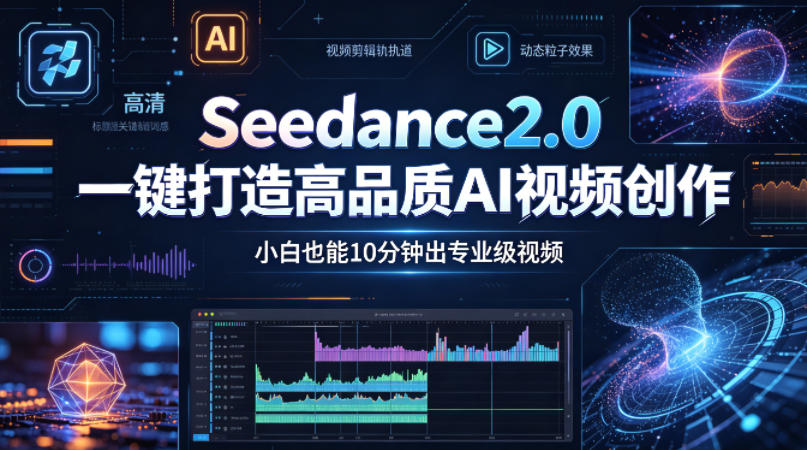 Seedance2.0一键打造高品质AI视频创作，小白也能10分钟出专业级视频-源创文化-衍智堂