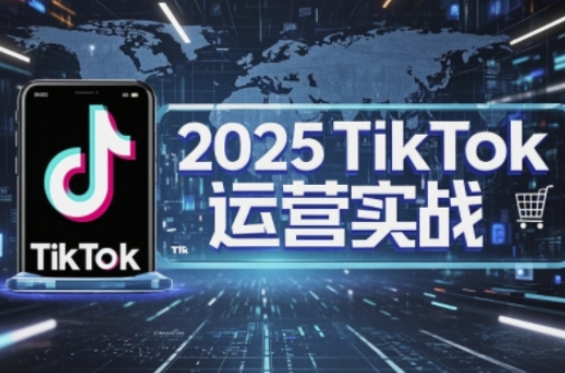 2025TikTok电商运营，掌握TikTok店铺运营核心技巧，实现低成本高转化-源创文化-衍智堂